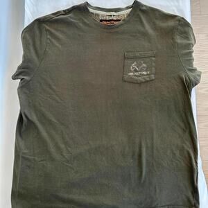 🎉 Last Chance 🎉 RealTree Men's Olive Green XXL T-Shirt